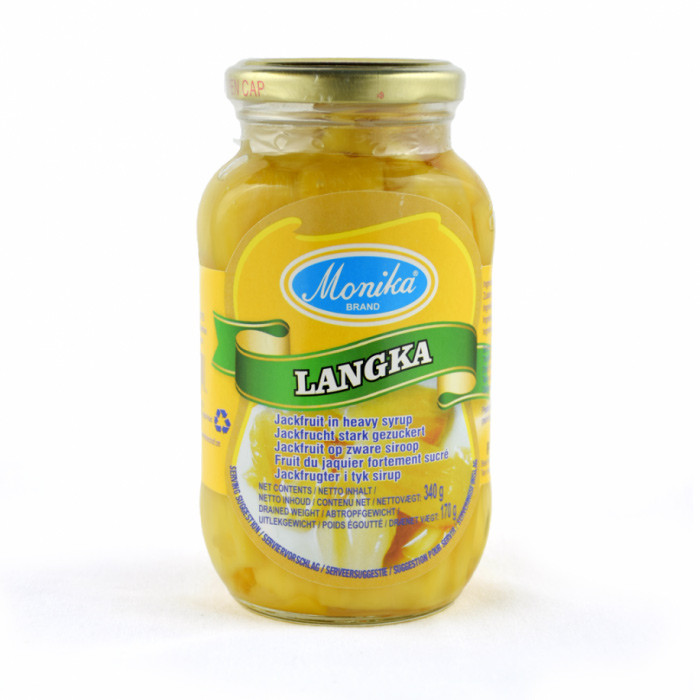  MONIKA (Langka) Jackfruit in Heavy Syrup 340g | Monika（Langka）菠萝蜜罐头 重糖 340g