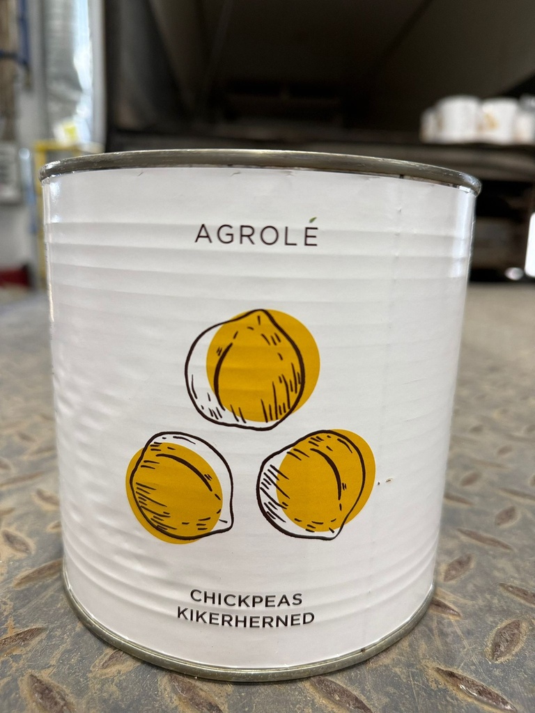 Agrole Canned Chickpeas (Kikärter) 2.5 kg(1.5kg) | Agrole 鹰嘴豆 罐头 2.5 kg(1.5kg)