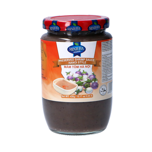 MINH HA Preserved Shrimp Sauce Mam Tom Ha noi Style 430g