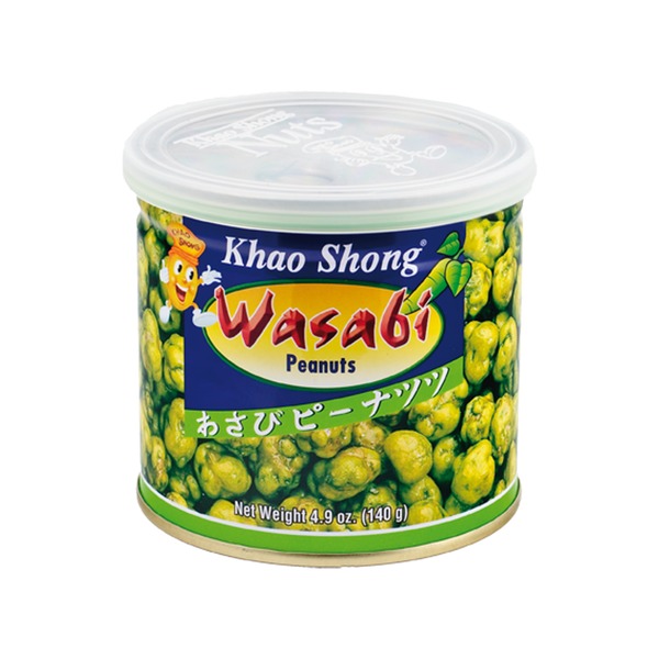 Khao Shong Crispy Peanut Wasabi 140g | KS 脆皮花生 芥末味 140g