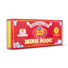Minh NGOC Mungbean Cake Banh Dau Xanh 310g  | 越南 绿豆糕 310g