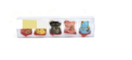 日式超迷你小招财猫 5只/盒 | Japanese Style Super Mini Small Fortune Waving Cat 5units/pack