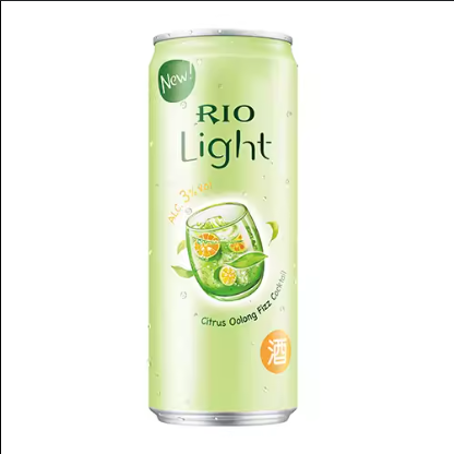 锐澳 微醺青金桔乌龙口味 330ml | RIO Kumquat lemon Flavor Cocktail 330ml 