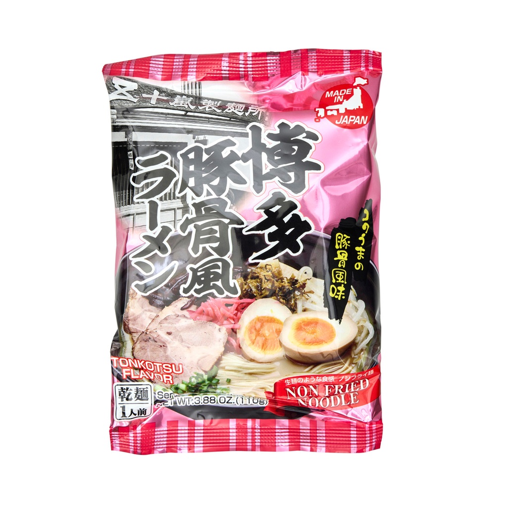 日本 SEIMEN IGARASHI 豚骨拉面 110g | JP SEIMEN IGARASHI Instant Ramen Hakata Tonkotsu Ramen 110g