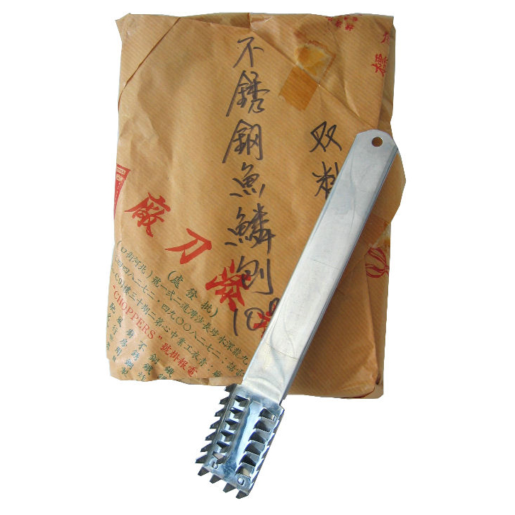 Steel Fish Scaler/ pcs | 不锈钢鱼鳞刨 pcs
