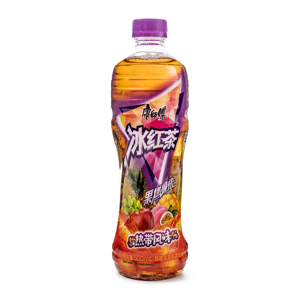 康师傅 热带风味 冰红茶 500ml | Mr.kon Tropical Iced Black Tea 500ml