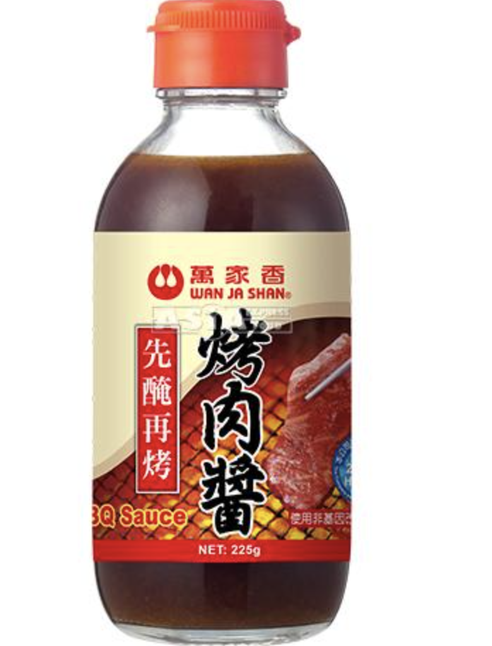 万家香 烤肉酱 200ml | WJX BBQ Sauce 200ml