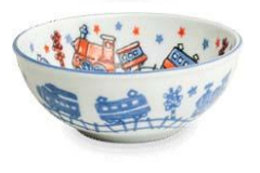 日本 卡通火车碗 13cm | JP Ressha Bowl 13m
