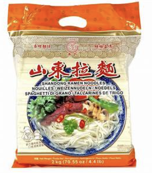 春丝 山东拉面 2kg | CHUNSI Shandong Ramen Noodles 2kg