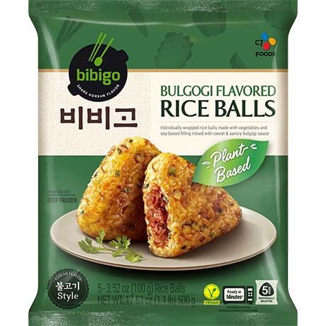 必品阁 三角饭团 韩式烤牛肉味 500g | BIBIGO Rice Ball Bulgogi Flavor 500g