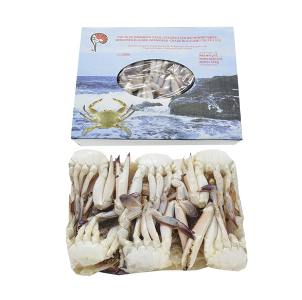 ASIAN PEARL 梭子蟹 (半切) 11/15 32% 1kg | ASIAN PEARL Blue Swimming Crab Cut 11/15 32% 1kg