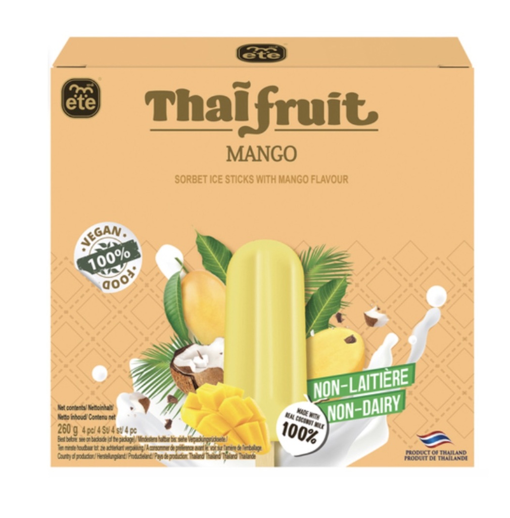 ETE Ice Stick Mango Flavor 260g | ETE 冰棍 芒果味 260g