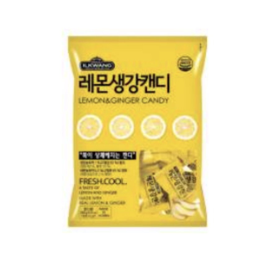 ILKWANG Ginger Candy Lemon Flavor 250g | ILKWANG 姜糖 柠檬味 250g