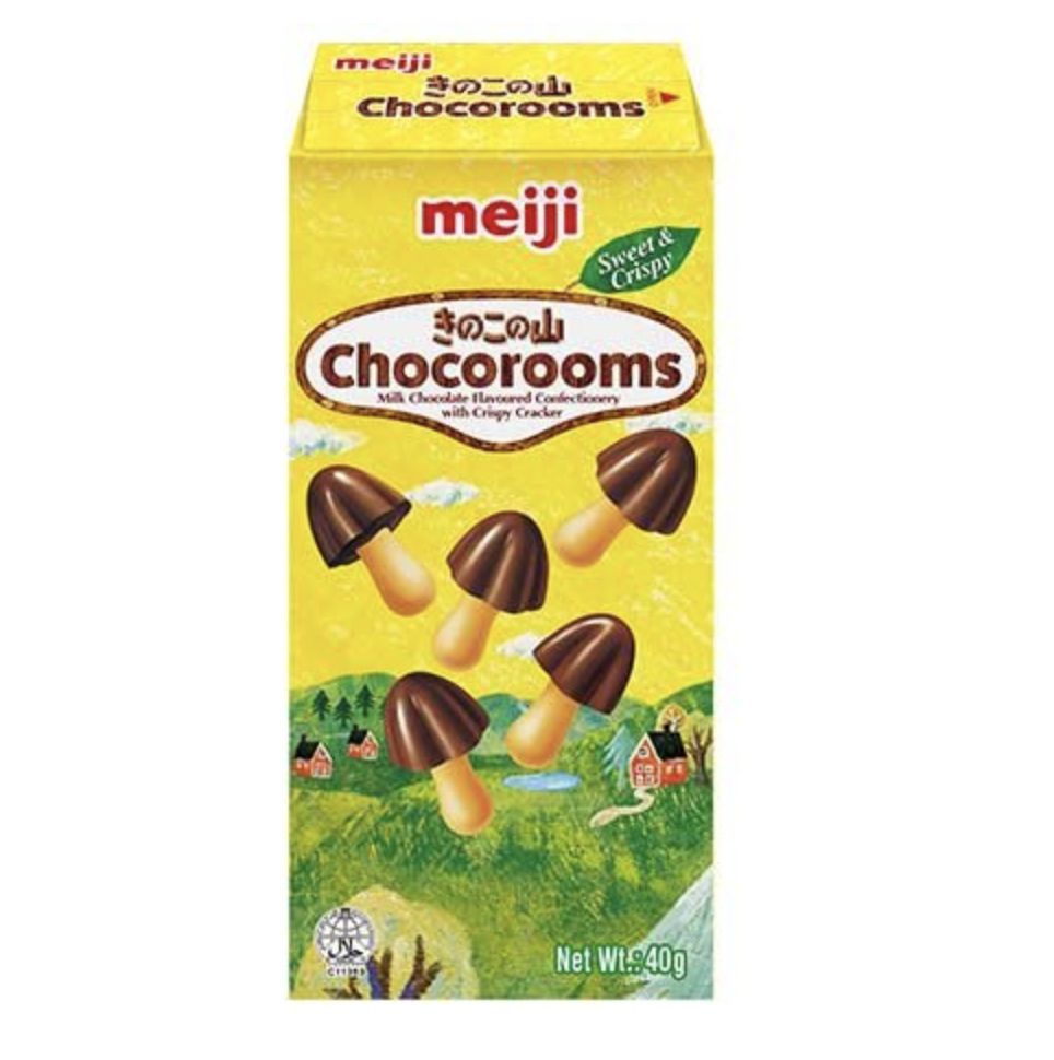 MEIJI Chocorooms 巧克力饼干 40g | JP MEIJI Chocorooms Chocolate Biscuit 40g