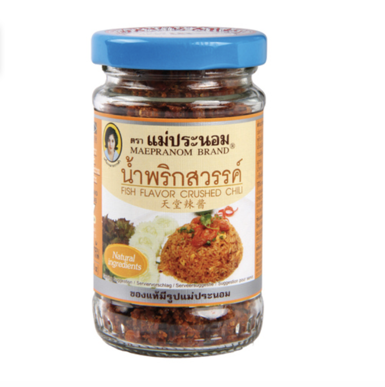 MAEPRANOM 泰国天堂辣椒酱 67g | MAEPRANOM Crushed Chilli Fish Flavor 67g