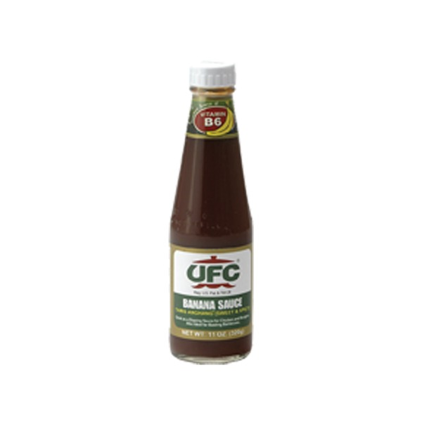 UFC Sweet&Spicy Banana Sauce 320 G丨UFC 甜辣香蕉酱 320g 