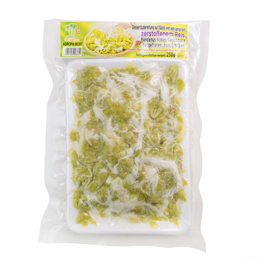 TCT 椰丝糖青糯米 250g | TCT Frozen Frozen Glutinous Rice With Coconut Pulp Kao Mau 250g