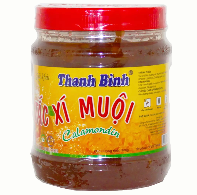 THANH BINH Calamondin Lemon Tac Xi Muoi 900g | THANH BINH 盐渍金桔 900g