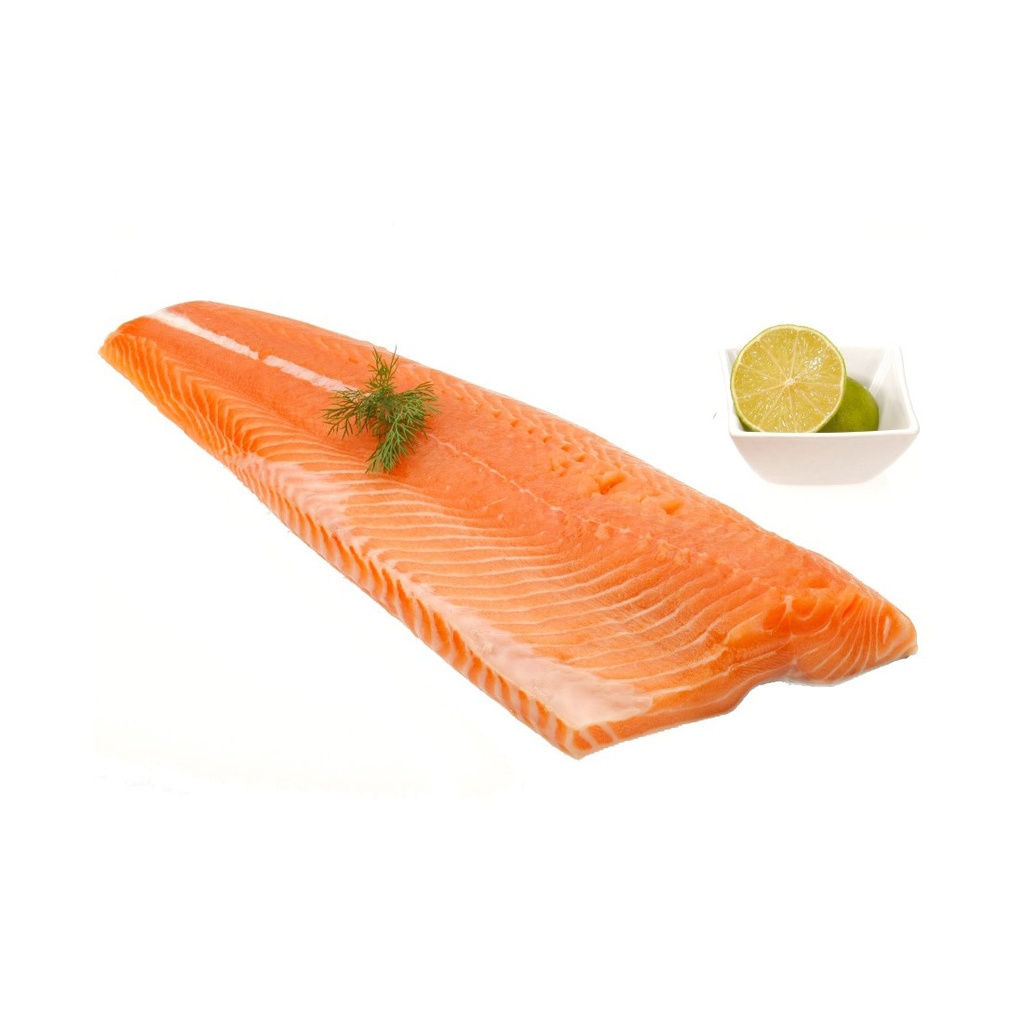 Fresh Lohi with Skin On /kg  | 新鲜 真空包装 三文鱼(带皮) /kg 