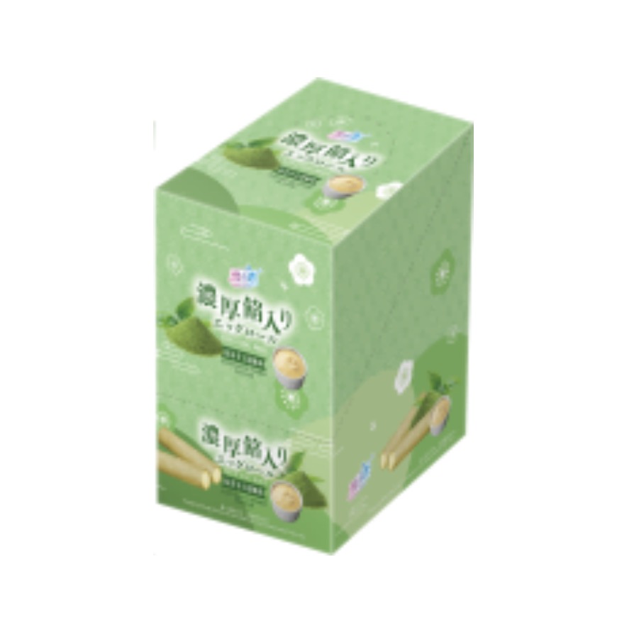 雪の恋 流心蛋卷 抹茶卡仕达味 18g | YUKI & LOVE Lava Egg Roll Matcha Custard Flavor 18