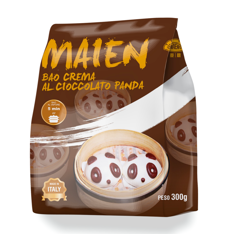 MAIEN Frozen Panda Chocolate Buns 300g | 麦恩 熊猫奶巧克力包 300g