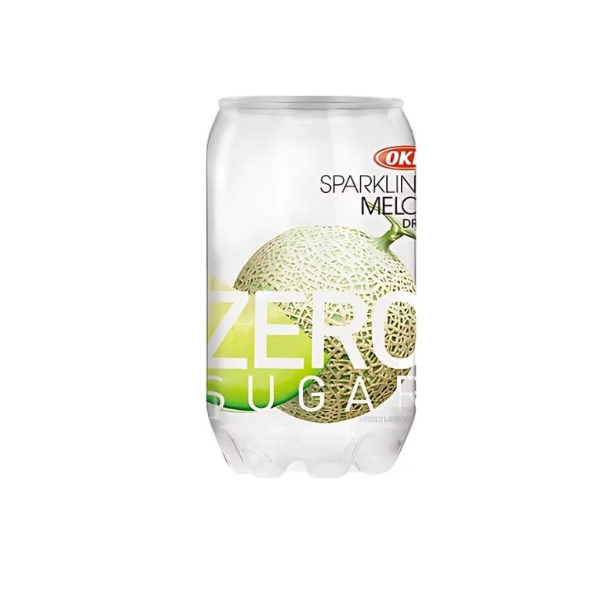 OKF 零糖气泡水 蜜瓜味 350ml | OKF Sparkling Drink Zero Sugar Melon Flavor 350ml