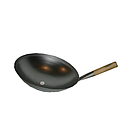 16" Deep Iron Wok with Single Handle | 16 寸 单柄深锅