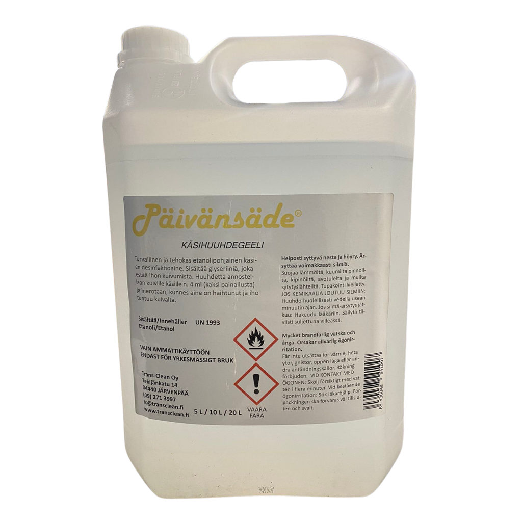 手部消毒液 (酒精) 5L | Hand Sanitiser (Alcohol) 5L