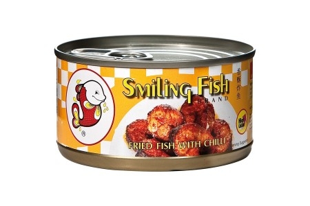 [22656] SMILING FISH Fried Mackerel with Chilli 90g | SMILING FISH 油煎鲭鱼 辣 90g