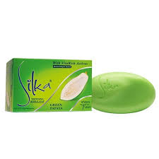 [97155] Silka Pagaya美白草药肥皂135g | Silka Papaya Whitening Herbal Soap 135g