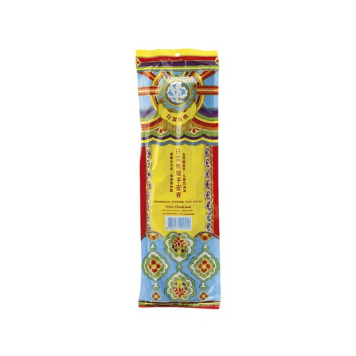 [90076] 白云 无烟线香 30.5cm | White Cloud Unscented Incense Sticks 30,5cm