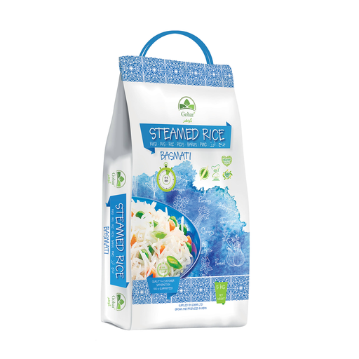 [31486] GOHAR 1121 Steamed Basmati Rice 5kg | GOHAR 印度香米 5kg