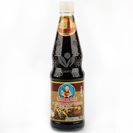 [40293] Healthy Boy Mushroom soy sauce 700ml | 肥儿牌 泰国草菇酱油 700ml
