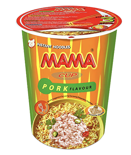[31848] MAMA Instant noodles Pork Flav. Cup 70g | MAMA 猪肉味 杯面 70g