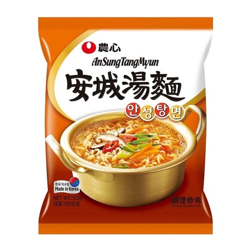[30543] NongShim Instant noodles Ansung Tangmyon 125g | 农心 安城汤面 125g