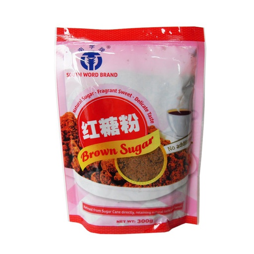 [40755] SW Brown Sugar 300g | 南字牌 红糖粉 300g
