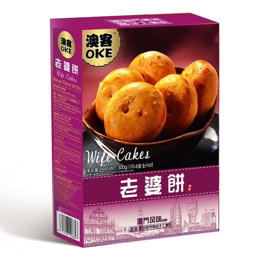 [60585] 澳客 老婆饼 300g | OKE  Wife Cake 300g