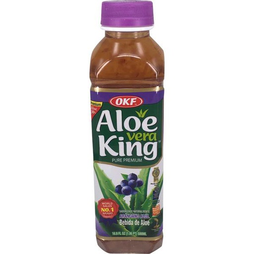 [60299] OKF 蓝莓饮料 500ml | OKF Aloe Vera Drink Blueberry 500ml
