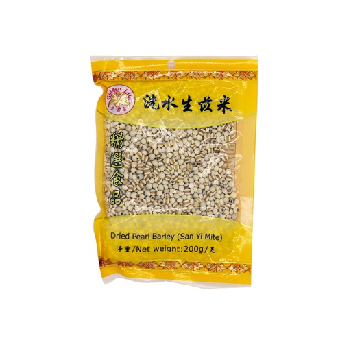 [30178] GL Pearl Barley (Sang Yi Mai) 200g | 金百合 洗水生薏米 200g