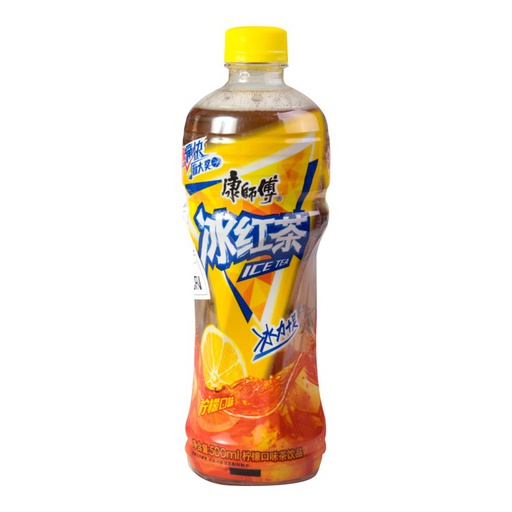[60267] Master Kung Iced Black Tea Lemon 500ml | 康师傅 柠檬冰红茶 500ml