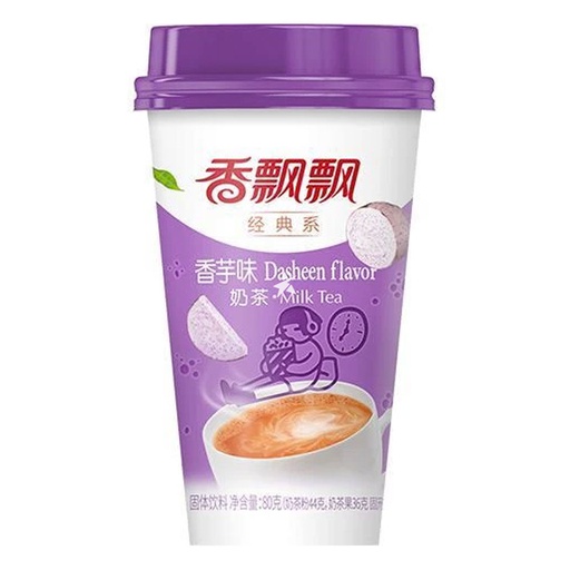 [63005] XPP Classic Milk Tea Dasheen/Taro 80g | 香飘飘 经典系 香芋奶茶 80g