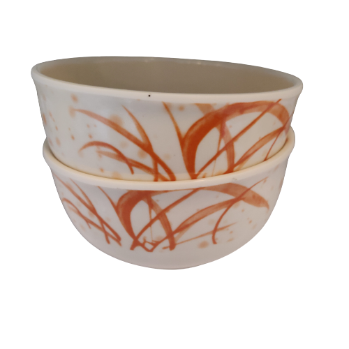 [70306] 密胺4.4''直身碗 秋草 4045 | Melamine 4.4'' Rounded Bowl Autumn Grass 4045