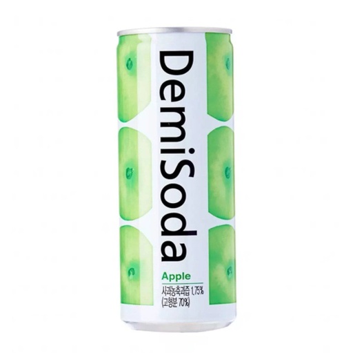 [60224] Korean Demisoda Apple 250ml | 韩国苹果苏打水 250ml
