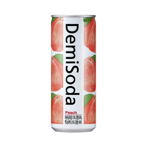 [60226] Korean Demisoda Peach 250ml | 韩国桃子苏打水 250ml