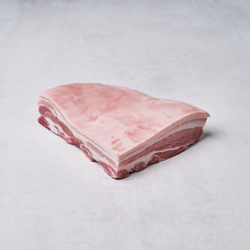 [10110]  Vacuum Packaged Pork Belly Boneless /kg by weight | 真空 零售五花肉 /kg  称重