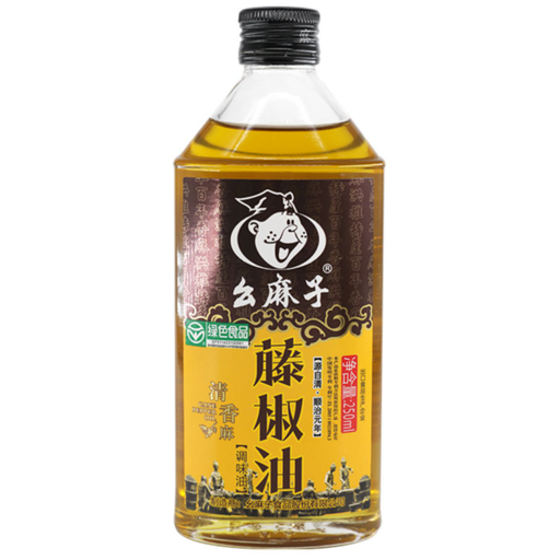 [40539] Yaomazi Green Sichuan Pepper Oil 250ml | 幺麻子 藤椒油 250ml