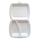 [703911] Foam Container(2 part) 125Pcs/bag | 泡沫外卖盒 (二小味)/ 条