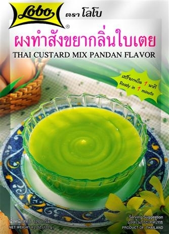 [40737] LOBO 香兰吉士粉 120g | Pudding Thai pandan 120g