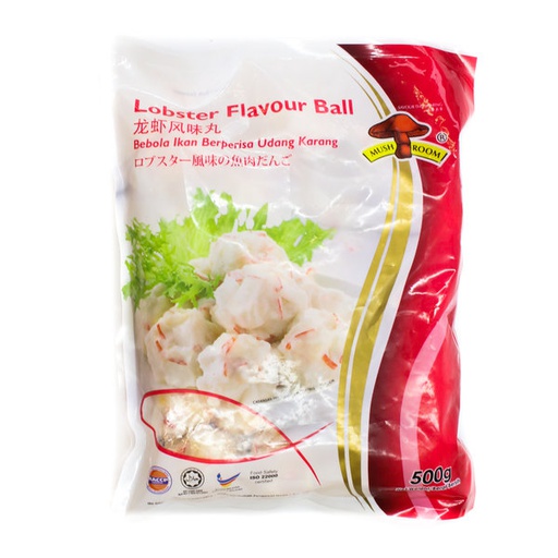 [80287] 香菇牌龙虾风味丸 500g | Mushroom Flavoured Lobster Ball 500g