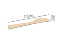 Disposable Tableware Bamboo Knife 17cm 10pcs | 一次性餐具 竹刀 17cm 10支装